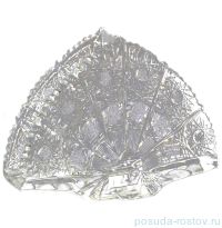 Салфетница 14 см &quot;Glasspo /Хрусталь резной&quot; / 079361