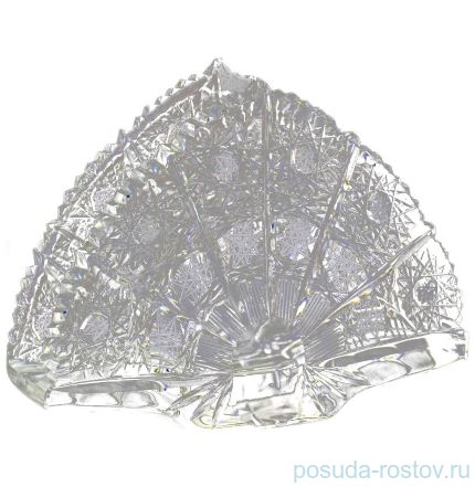 Салфетница 14 см &quot;Glasspo /Хрусталь резной&quot; / 079361