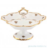 Менажница 24 см н/н &quot;Корона /Золотая роза&quot; / 299991