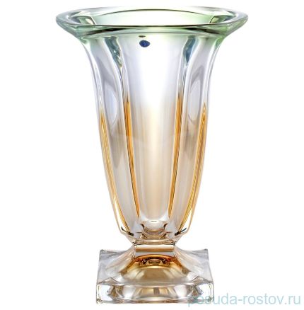 Ваза для цветов 29 cм н/н &quot;Магма /Янтарно-зеленая&quot; R-G / 148293