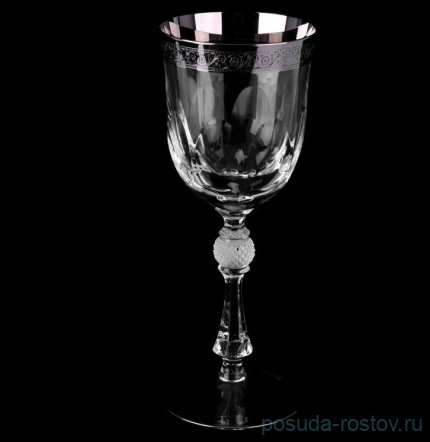 Бокалы для красного вина 250 мл 6 шт &quot;Джесси /Платина&quot; / 022830