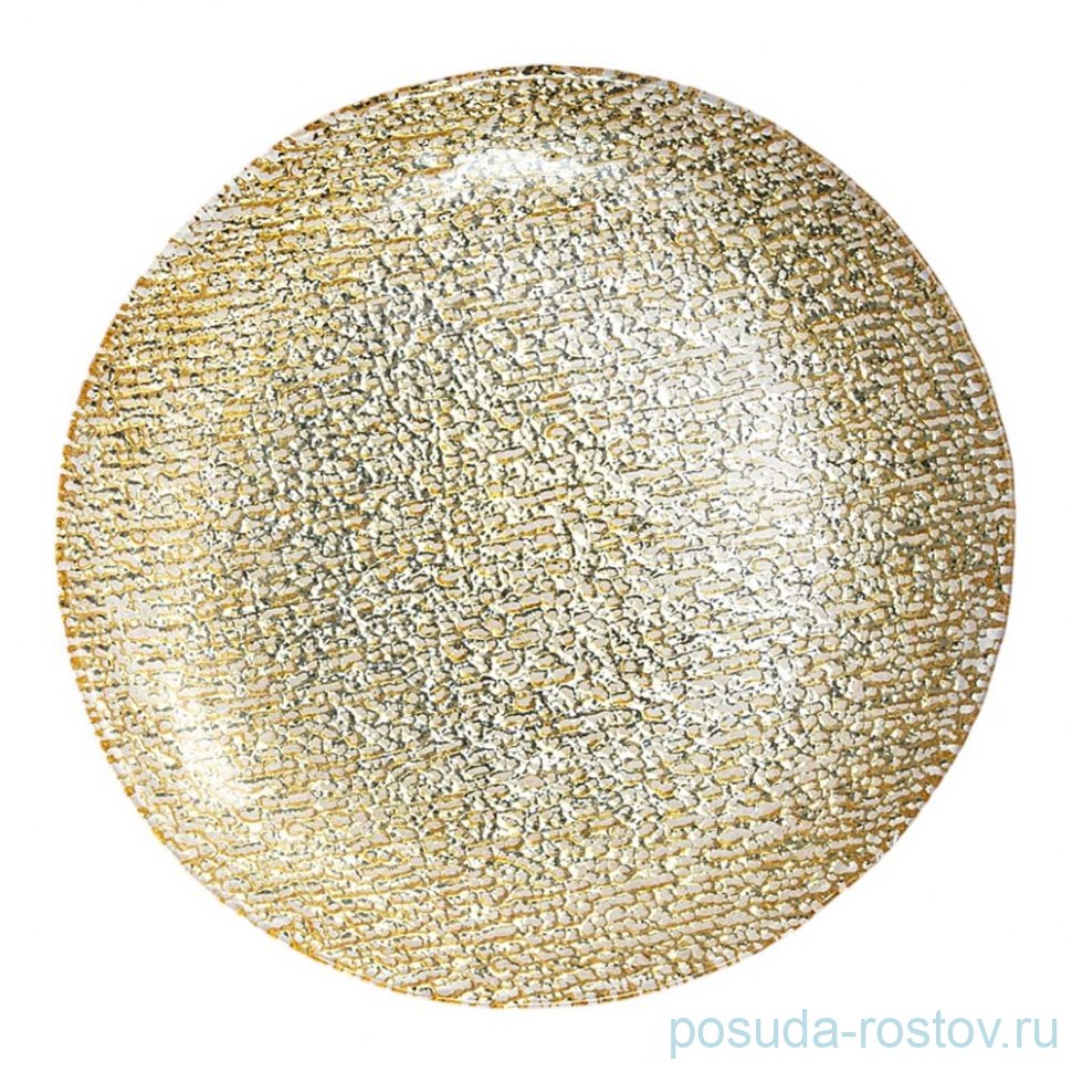Тарелка закусочная shine gold 21 см (4шт.) / 360454