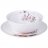 Набор столовый agness flower symphony 19пр: 24см/21,5см/15см /19см / 355109