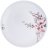Набор столовый agness flower symphony 19пр: 24см/21,5см/15см /19см / 355109