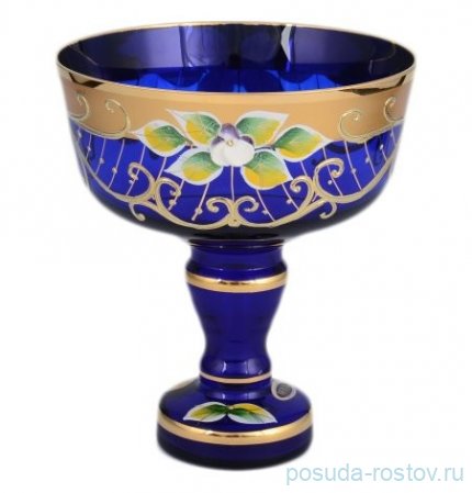 Конфетница 13 см н/н &quot;Лепка /Синяя&quot; / 099247