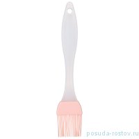 Кисточка 18 см силиконовая /розовая / 272201