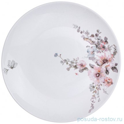 Тарелка десертная agness flower symphony 21,5см / 355111