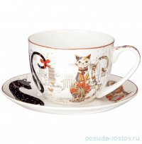 Чайная пара 300 мл &quot;Парижские коты&quot; / 289591