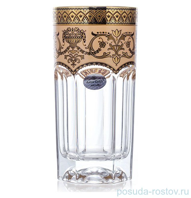 Стаканы для воды 370 мл 6 шт "Astra Gold /Бежевая" / 087875