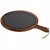 Тарелка 25.5 см сервировочная на подставке с ручкой &quot;LAVA /Cast Iron&quot; / 321444