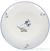 Набор тарелок 26 см 6 шт &quot;Премиум /Гуси&quot; / 352599