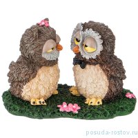 Фигурка совята итри 12,5*6,5 см. высота=8 см. (кор=36шт.) / 214334