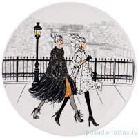 Тарелка 20,5 см 1 шт &quot;Fashion Queen&quot;  / 196761