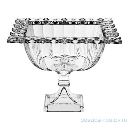 Ваза для фруктов 29,5 см квадратная н/н &quot;Pierced&quot; / 104559
