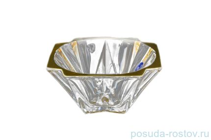 Ваза для конфет 14 см &quot;Метрополитэн /Золотой кант&quot; / 096282