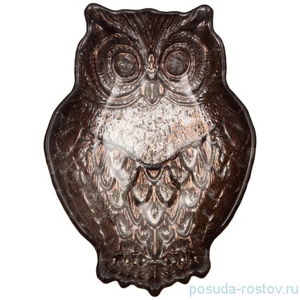Блюдо 17 х 12 х 3,5 см &quot;Owl brown&quot; / 226054