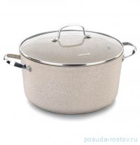 Кастрюля 24 см с крышкой антипригарное покрытие 5 л &quot;Granita&quot; / 272065