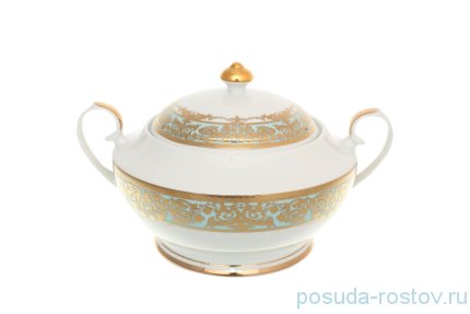 Супник с крышкой &quot;Наталья /Turquoise&quot; / 139326