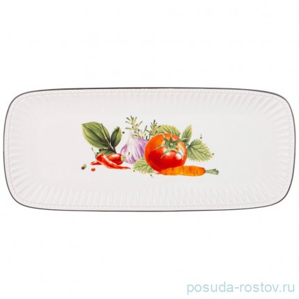 Блюдо 36,3 х 15,7 х 2,1 см прямоугольное &quot;Kitchen passions&quot;  / 332282
