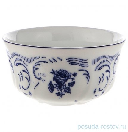 Пиала 11 см 1 шт (280 мл) &quot;Бернадотт /Синие розы&quot; / 245005