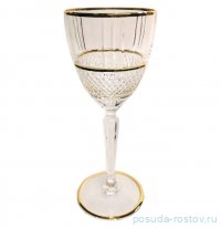 Бокалы для красного вина 290 мл 6 шт &quot;Бриллант /Золотая отводка&quot; AS Crystal / 279101