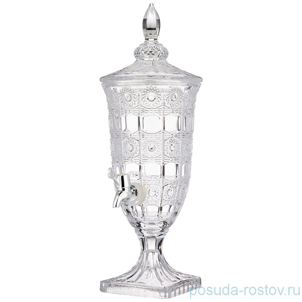 Лимонадница 16 х 16 х 45 см 2 л "MUZA CRYSTAL" / 259224