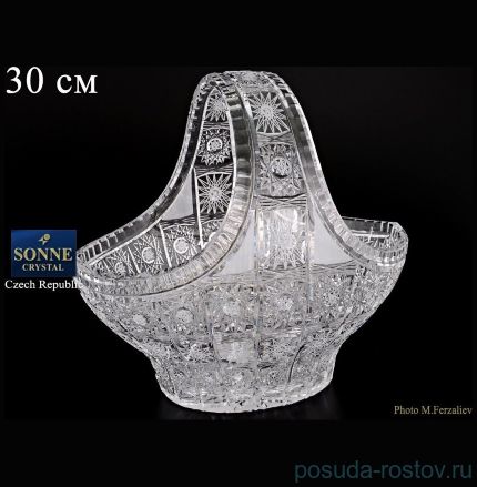 Корзинка 30 см &quot;S.Crystal /Хрусталь резной&quot; / 060323