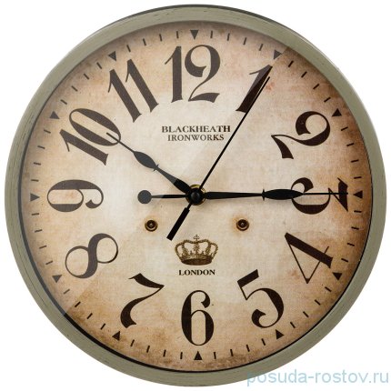 Часы настенные 24,6 х 24,6 х 3,9 см &quot;АНТИК&quot; / 268848