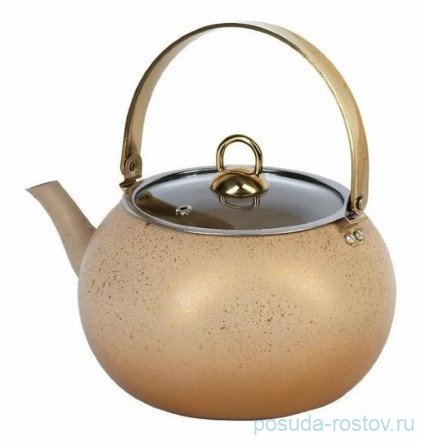 Заварочный чайник 1 л антипригарное покрытие кремовый &quot;TEAPOT SETS&quot; / 223814
