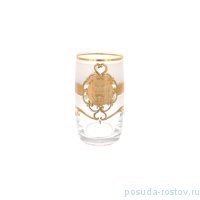 Стаканы для воды 250 мл 6 шт &quot;Идеал /Богемия /Антик золото&quot; AS Crystal / 225787