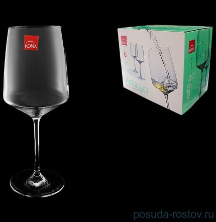 Бокалы для красного вина 650 мл 6 шт &quot;Vista /Без декора&quot; / 094825