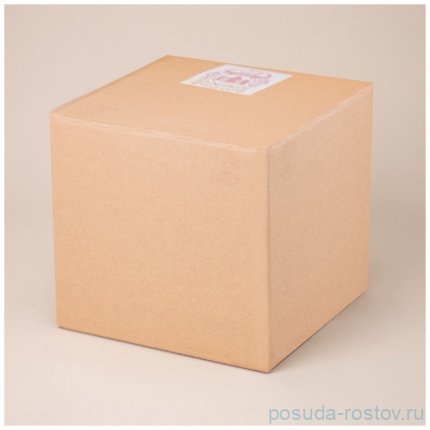 Блюдо декоративное 16 x 15 x 15 см с ручкой чёрное &quot;Птицы&quot; / 342672