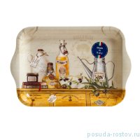 Поднос 22 х 15 см с ручками &quot;Масло оливы&quot; / 153218
