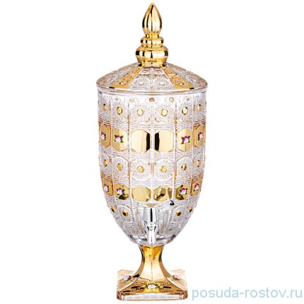 Лимонадница 19 х 19 х 52 см 4,8 л &quot;LEFARD GOLD GLASS&quot; / 214051