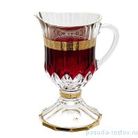 Кувшин для сока 1,2 л н/н &quot;Адажио /Цветочный узор /Красный&quot; / 263996