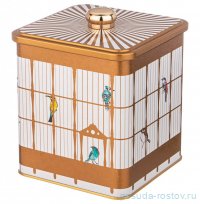 Банка для сыпучих продуктов 12 х 12 х 13,7 см штабелируемая 1,8 л &quot;paradise bird&quot; / 329570