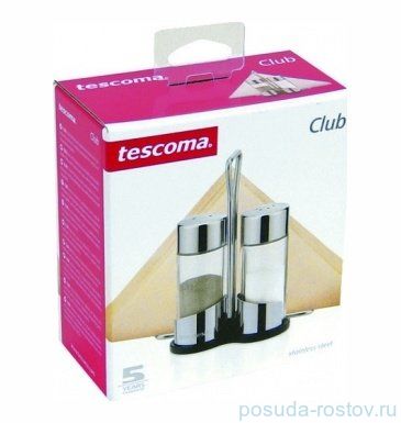Набор для специй (соль, перец, салфетки) на подставке &quot;Tescoma /CLUB&quot; / 145494