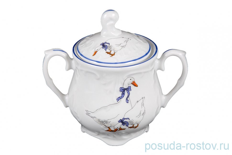 Сахарница 250 мл "Рококо /Гуси" / 127633
