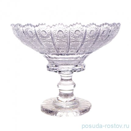 Ваза для конфет 20,5 см н/н  &quot;Хрусталь резной&quot; / 146525