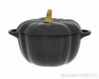 Форма для запекания 19,5 х 14,5 х 13 см 650 мл чёрная &quot;Pumpkin&quot;  / 329292