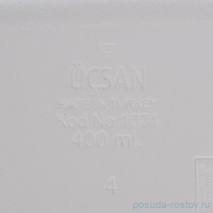 Контейнер 11 х 11 х 6 см 400 мл красный &quot;Ucsan&quot; / 296212