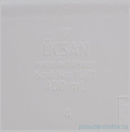 Контейнер 11 х 11 х 6 см 400 мл красный &quot;Ucsan&quot; / 296212