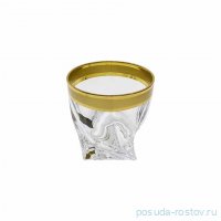 Стаканы для виски 340 мл 6 шт &quot;Квадро /Матовое золото&quot; AS Crystal / 335990