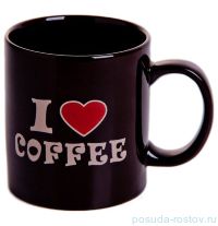 Кружка 330 мл чёрная I Love Coffee &quot;Вехтерсбах&quot; / 034562