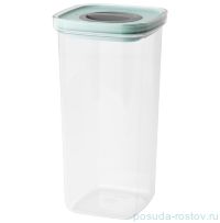 Контейнер для пищевых продуктов 11,5 x 11,5 x 22,5 см с герметизирующей крышкой 1,6 л &quot;Leo&quot; / 163069