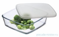 Блюдо для запекания 0,5 л с крышкой 15,1x 15,1 x 4,6 см &quot;Simax /Без декора&quot; / 134302