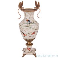 Ваза декоративная 21 х 18,5 х 51 см н/н &quot;Птицы&quot; / 270545