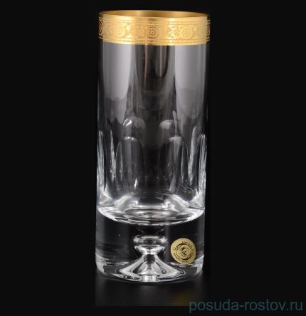 Стаканы для воды 300 мл 6 шт &quot;Джесси /Золото&quot; N / 010004