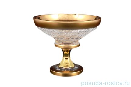 Конфетница 15 см н/н &quot;Sonne Crystal /Матовое золото&quot; 2 / 093082
