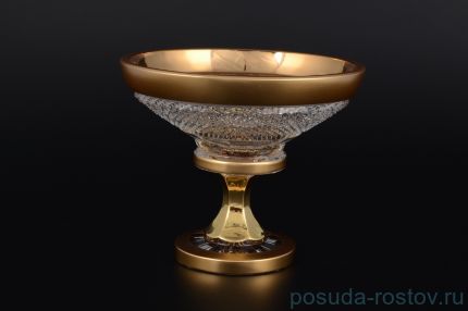 Конфетница 15 см н/н &quot;Sonne Crystal /Матовое золото&quot; 2 / 093082